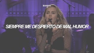 Miley Cyrus - Bad Mood (español + live)