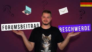 КАК ПИСАТЬ "Forumsbeitrag" и "Beschwerde"? | B2 Beruf