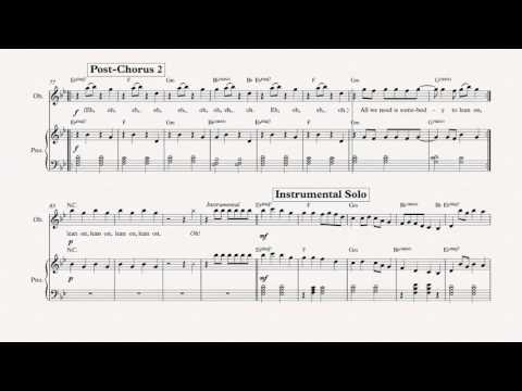 Oboe  - Lean On - Major Lazer - Sheet Music, Chords, & Vocals