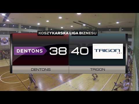 Dentons vs Trigon - VI kolejka - I Liga Warszawa - Koszykarska Liga Biznesu