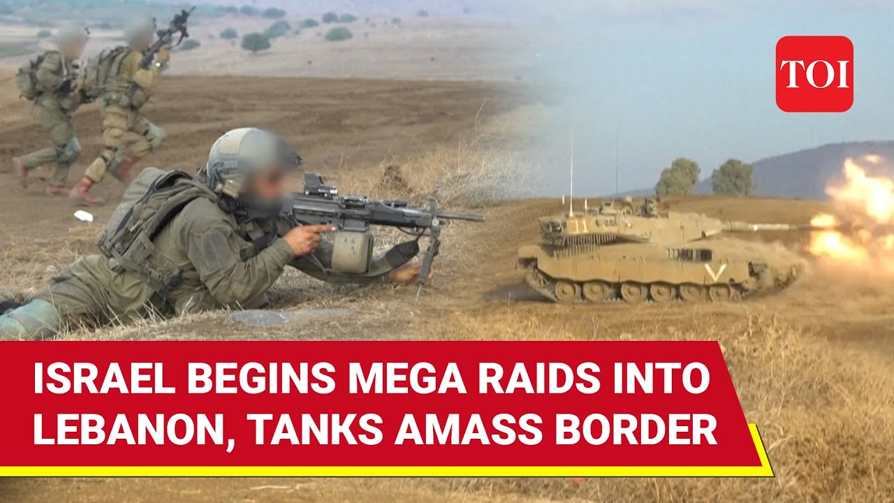 ‘Limited Invasion’: U.S Confirms As Israeli Troops Storm Lebanon Border | Latest Updates