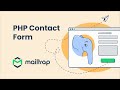 PHP Contact Form - Tutorial by Mailtrap