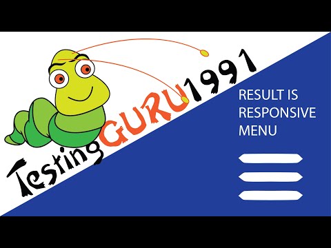 Responsive Menu Navigation Using HTML, CSS and JavaScript