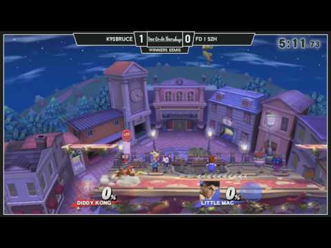 True Combo Thursdays #1: Winners Semis: K9sbruce (DIDDY KONG) vs FD | S2H (LITTLE MAC)