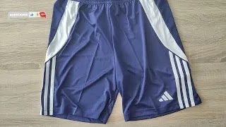 Dětské fotbalové šortky Adidas Tiro 24 modré3