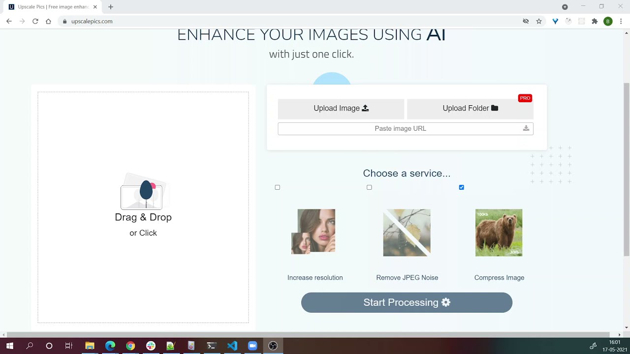 Upscalepics Demo