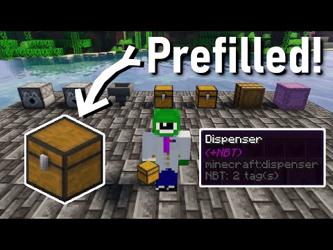Insane Minecraft Hacks: Instantly Filled Chests! 👀