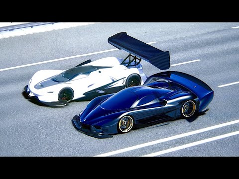 SRT Tomahawk vs SSC Tuatara GTR at Drag Rce 20 KM