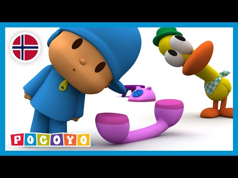 📞 Pocoyó på NORSK - Hvem snakker i telefonen [1x04] | KARIKATURER og TEGNESERIER for barn