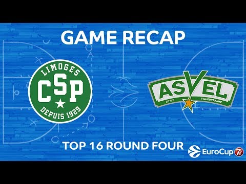 Highlights:  Limoges CSP - ASVEL Villeurbanne