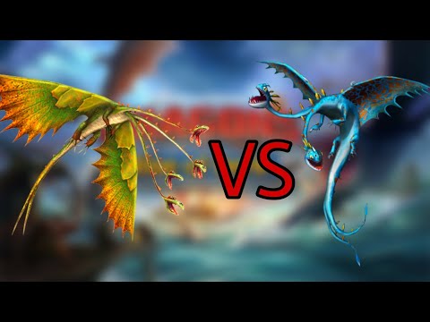 Leafy Snaptrapper VS Barf &  Belch Offspring - Dragons:Rise of Berk
