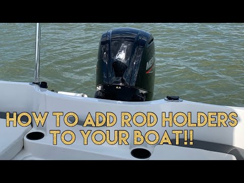 HOW TO - Add a Rod Holder to you boat - Bayliner Element E16, E18, E21