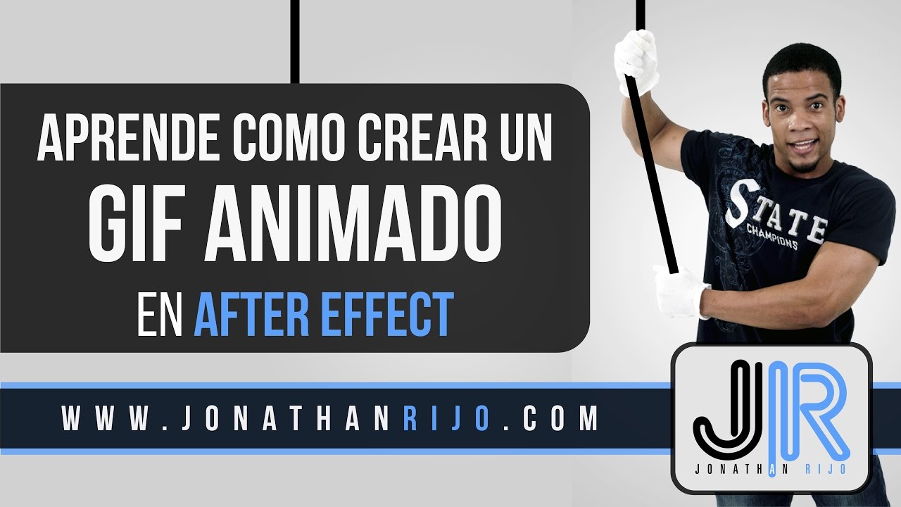 Como crear un gif animado con After Effects | Tutorial | Jonathanrijo.com