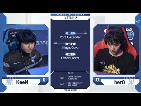 [2019 GSL S2] Ro.32 Group F Match2 KeeN vs herO