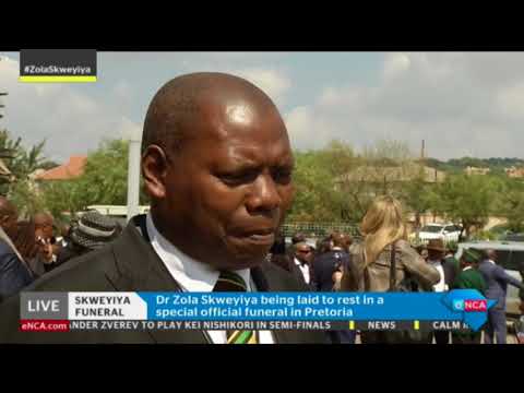 eNCA speaks to Zweli Mkhize on Zola Skweyiya