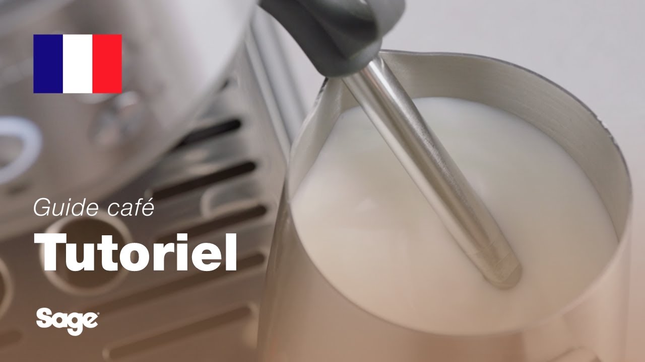 Guide didactique du café Breville - Comment texturer manuellement le lait