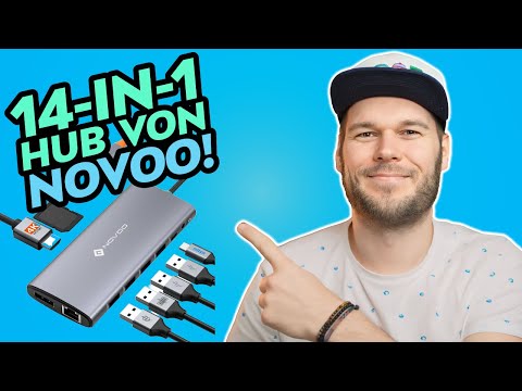 NOVOO RM14 USB-C Docking Station 14-in-1 Hub | Ein Hub das alles bietet?