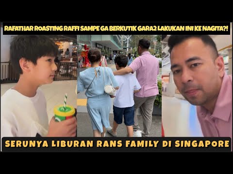 RAFFI SAMPE GA BERKITIK DI ROSTING RAFATHAR USAI TEMANI NAGITA SHOPPING DI SINGAPORE, AUTO NURUT?!
