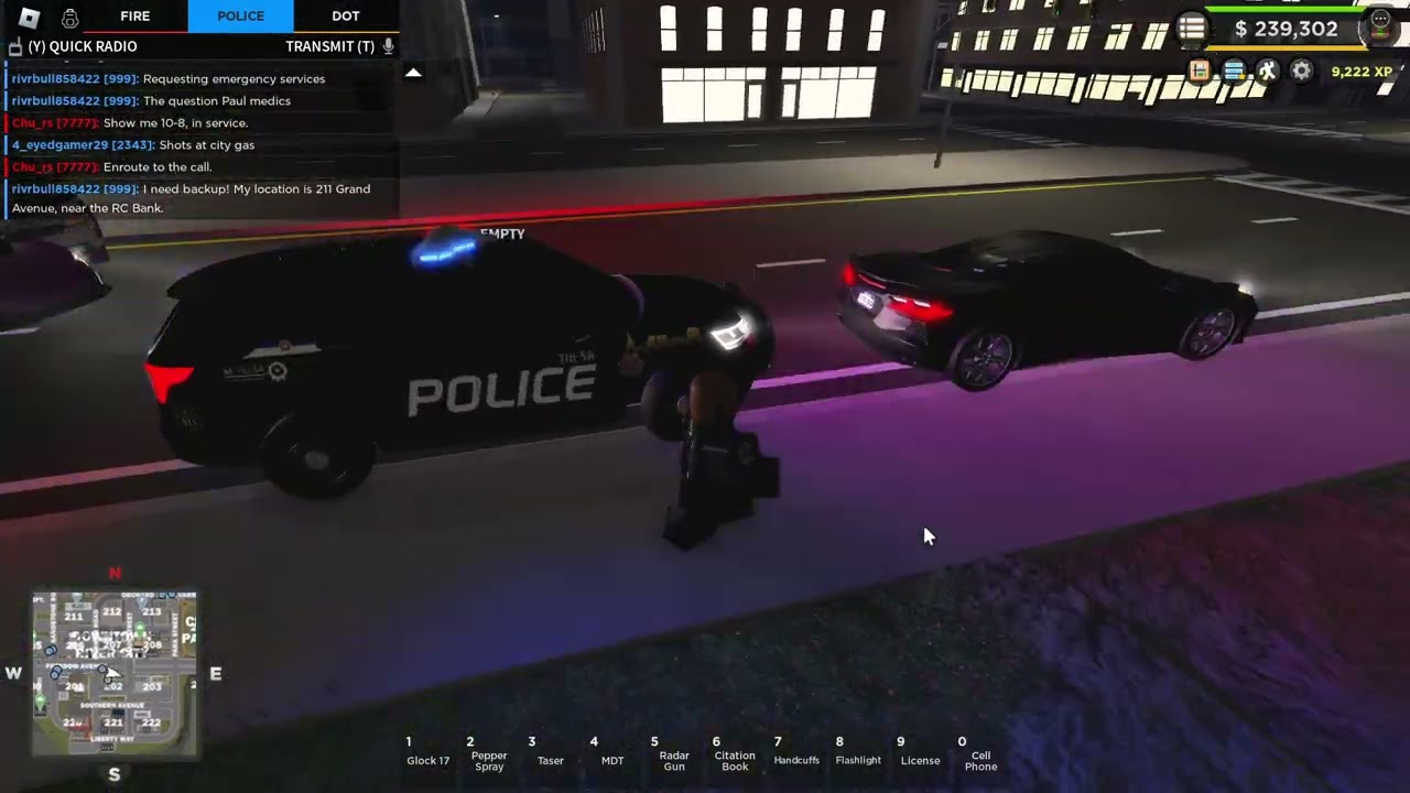 Patrolling as a Tulsa Police Unit For Oklahoma RP