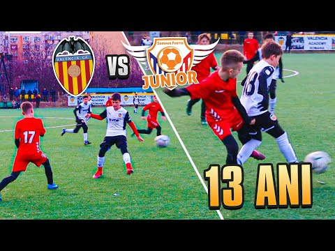 CEL MAI SPECTACULOS MECI DE FOTBAL LA 13 ANI ‼️VALENCIA - JUNIORUL BRASOV