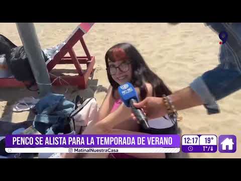 Penco se prepara para la temporada de verano