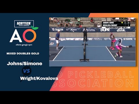 Simone Jardim /Ben johns vs. Lucy Kovalova /Matt Wright - PPA Atlanta Open - Mixed Doubles Pro Gold