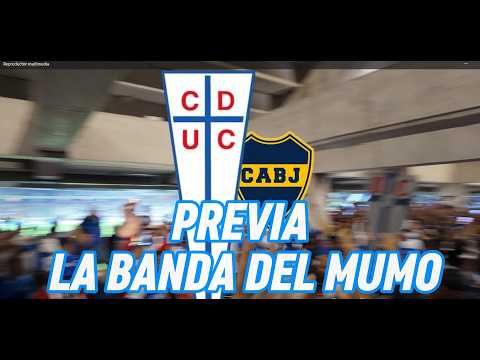 "Católica vs Boca - PREVIA LA BANDA DEL MUMO" Barra: Los Cruzados &bull; Club: Universidad Católica &bull; País: Chile