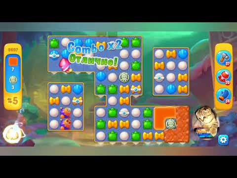 Fishdom 2022, no Boosters,  9697  level  -  прохождение без бустеров,  9697  уровень.