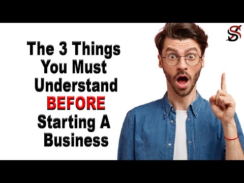 , title : 'The 3 Things You Must Understand BEFORE Starting A Business'