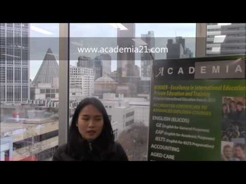 Dieu Quynh Vien (Vietnamese Version) discusses studying English at Academia International
