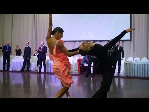 Victor Povolotsky and Elena Natacheeva Adult Open LA/FIN/Jive