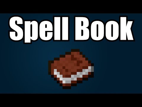Spell Book in Vanilla Minecraft