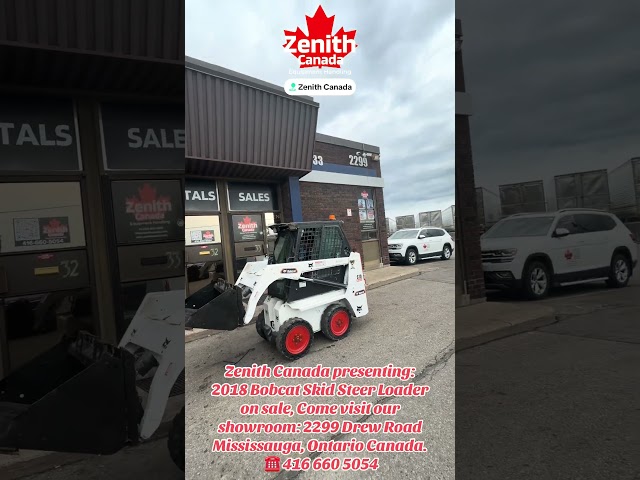 2018 Bobcat Skid Steer sale, Lease to own estimate $489.04/month in Heavy Equipment in Mississauga / Peel Region