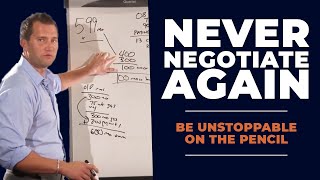 Car Sales-Never Negotiate Again! Close with 100% Money Justification! Be Unstoppable On The Pencil!