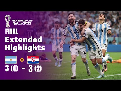 Argentina vs Franc 3 (4) - 3 (2) 2022 full match highlights