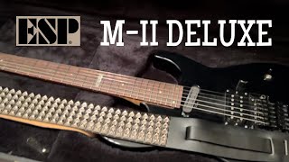 Video thumbnail for ESP M-II Deluxe Guitar Review #espguitars #guitar #guitarist by Metal Institute of Thrashology
