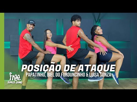 Posição de Ataque - Papatinho, Biel do Furduncinho, Luísa Sonza | FREEDANCE Bora dançar Coreografia
