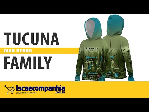Vídeo Camiseta Infantil Mar Negro 32280 - Tucuna Family