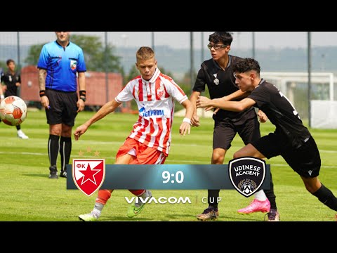 Crvena zvezda - Academy Udinese 9:0 | VIVACOM CUP 2023