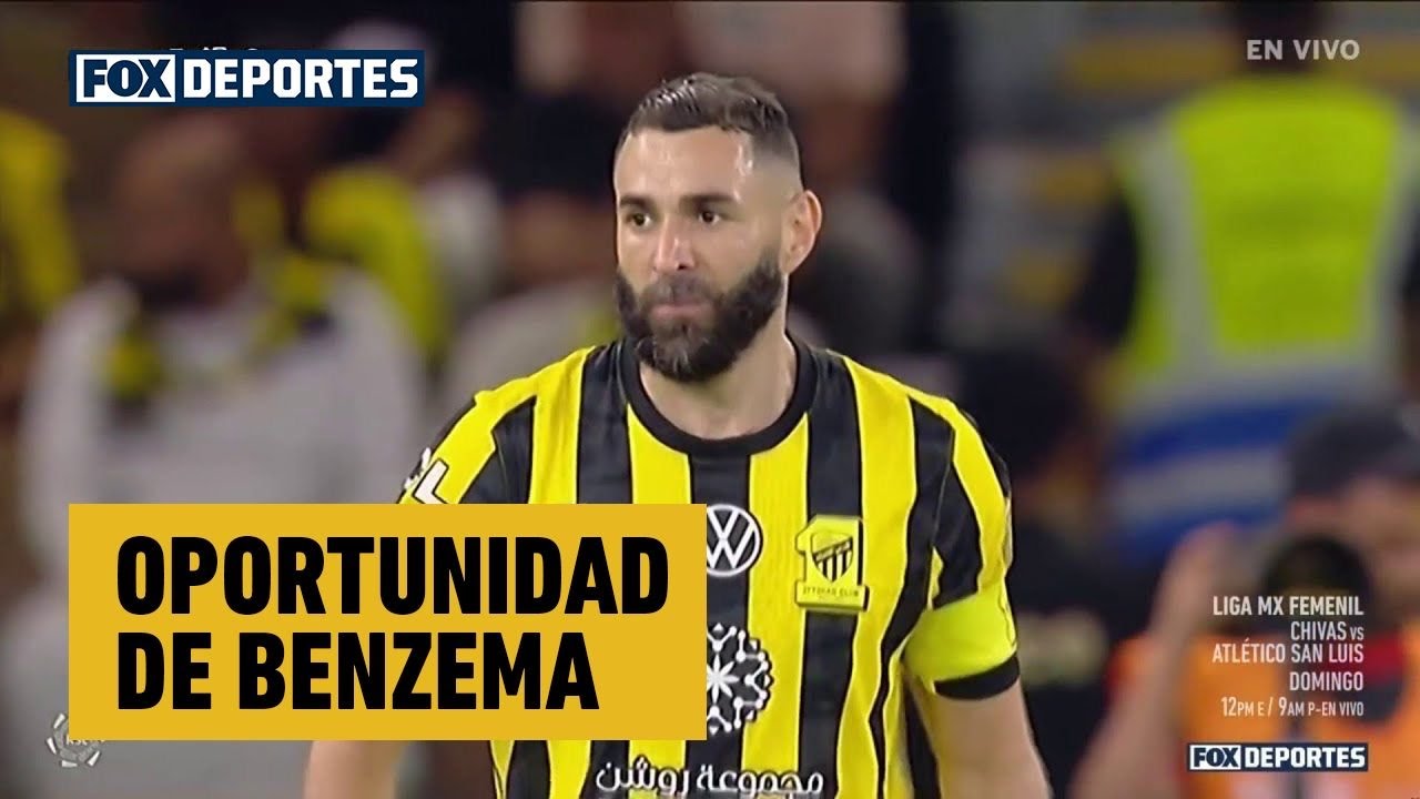 🔥😯 OPORTUNIDAD DE BENZEMA | Al-Ittihad 1-0 Al-Taawoun | Saudi Pro League | Jornada 13