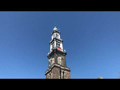 Westerkerk Kerkklokken Carillon in Amsterdam