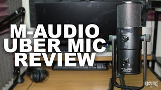 Video thumbnail for M-Audio Uber Mic Review / Test by Podcastage