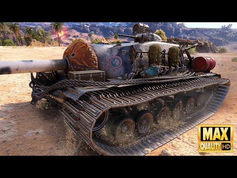 T110E3: Casual player with huge damage game - World of Tanks