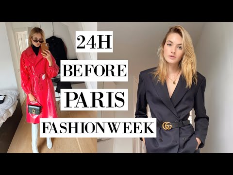24 ore prima della settimana della moda di Parigi | Cosa mangio, cura della pelle, trucco e vesti...