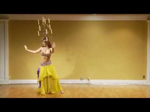 Natika dancing with shamadan.