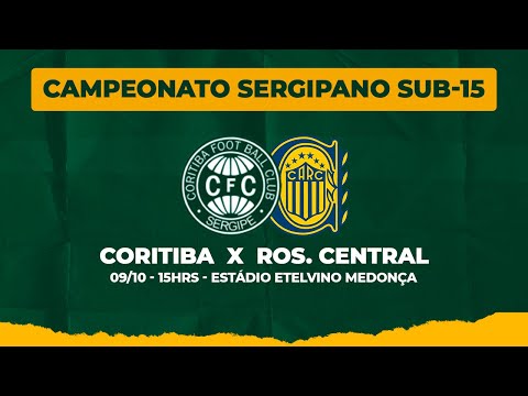 Campeonato Sergipano Sub-15 - Coritiba x Rosário Central
