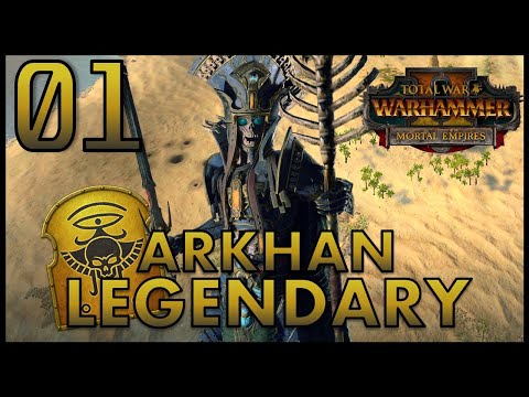 Total War: Warhammer 2 - Arkhan The Black - Legendary Mortal Empires Campaign - Episode 1