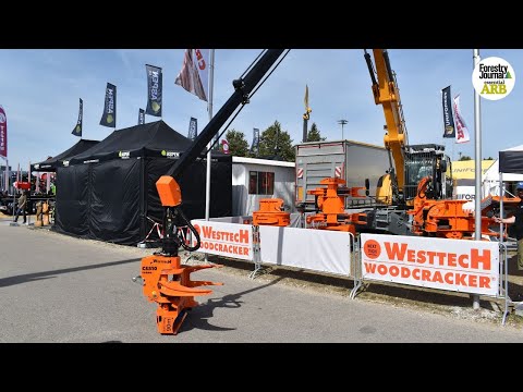 Interforst 2022 I Westtech/Woodcracker's telescope quite literally stops traffic