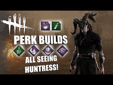 The Huntress OP RAGEQUIT Build! - Dead by Daylight with HybridPanda [New  DLC] 