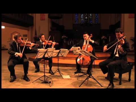 Bartok String Quartet No. 1, 1st movement (Euclid Quartet)